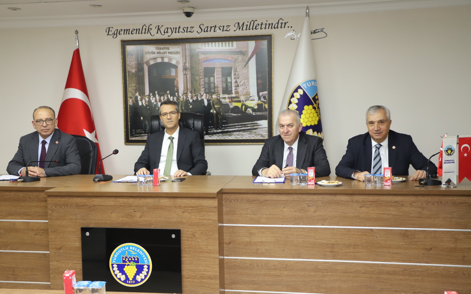 Turgutlu Organize Sanayi Bölgesi Müteşebbis Heyet Toplantımız Vali Yardımcımız Mustafa ÖZKAYNAK Başkanlığında Yılın Son Toplantısını Yaptı.